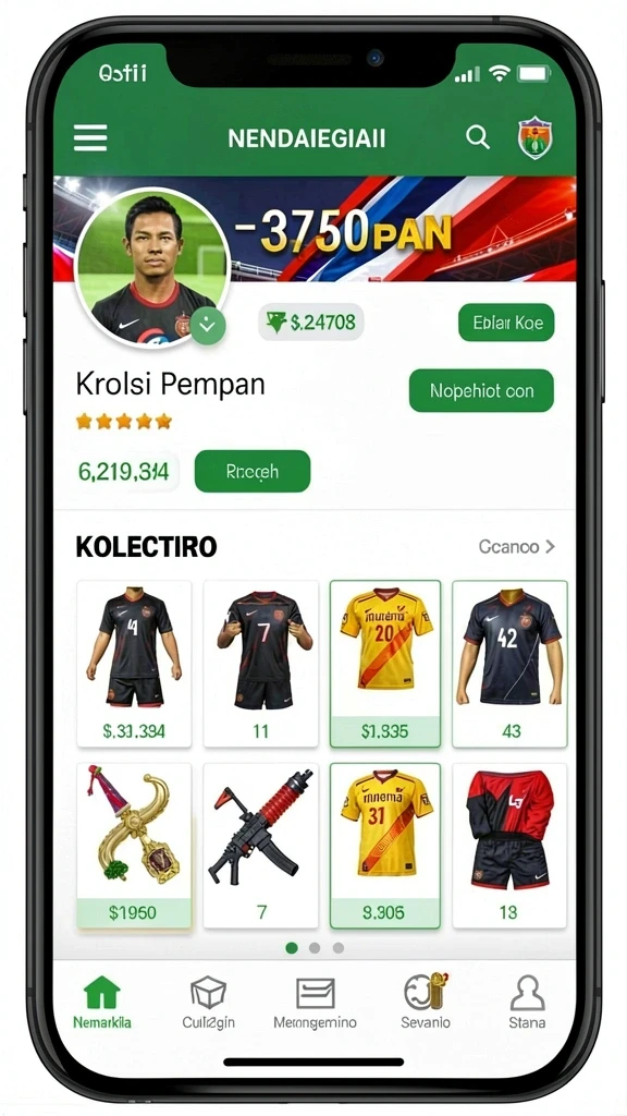Pengaturan karakter yang bisa disesuaikan sesuai keinginan.