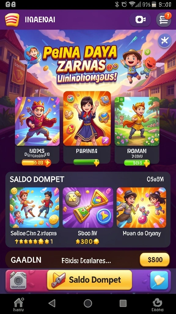 Screenshot 2 menampilkan karakter baru yang dapat dimainkan.
