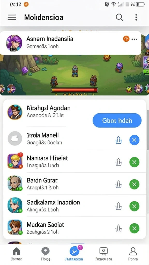 Tampilan awal yang menarik dan intuitif.