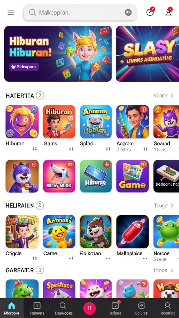Tampilan graphis yang memukau dan detail.