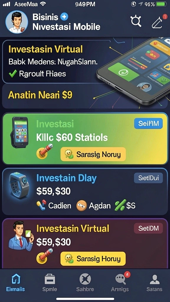 Tampilan antarmuka yang ramah pengguna.