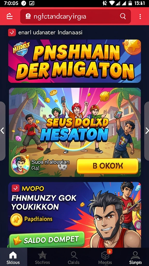 Tampilan antarmuka yang sederhana dan menarik.