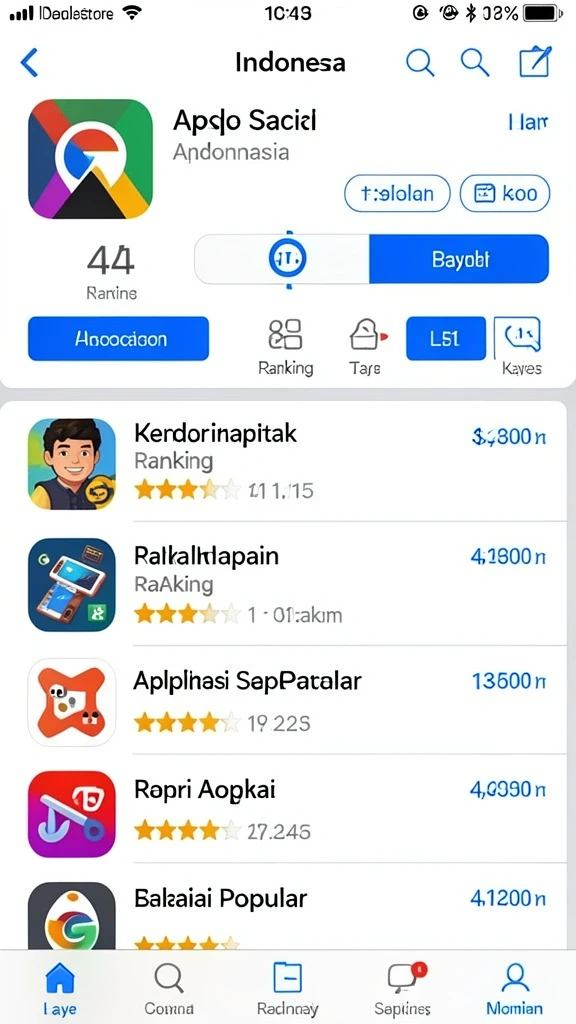 Tampilan grafis yang menawan dalam permainan.