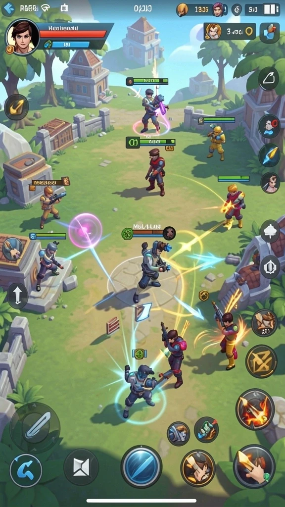 Serunya bermain dengan teman di mode multiplayer.