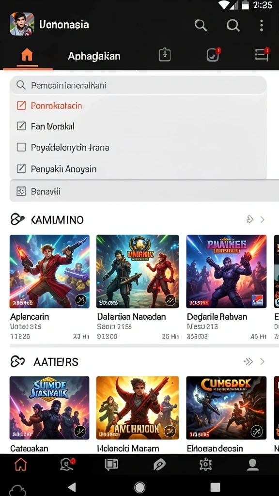 Tampilan antarmuka yang menarik dan mudah digunakan.
