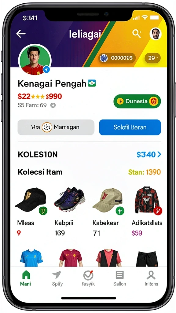 Komunitas aktif yang membuat permainan semakin menyenangkan.