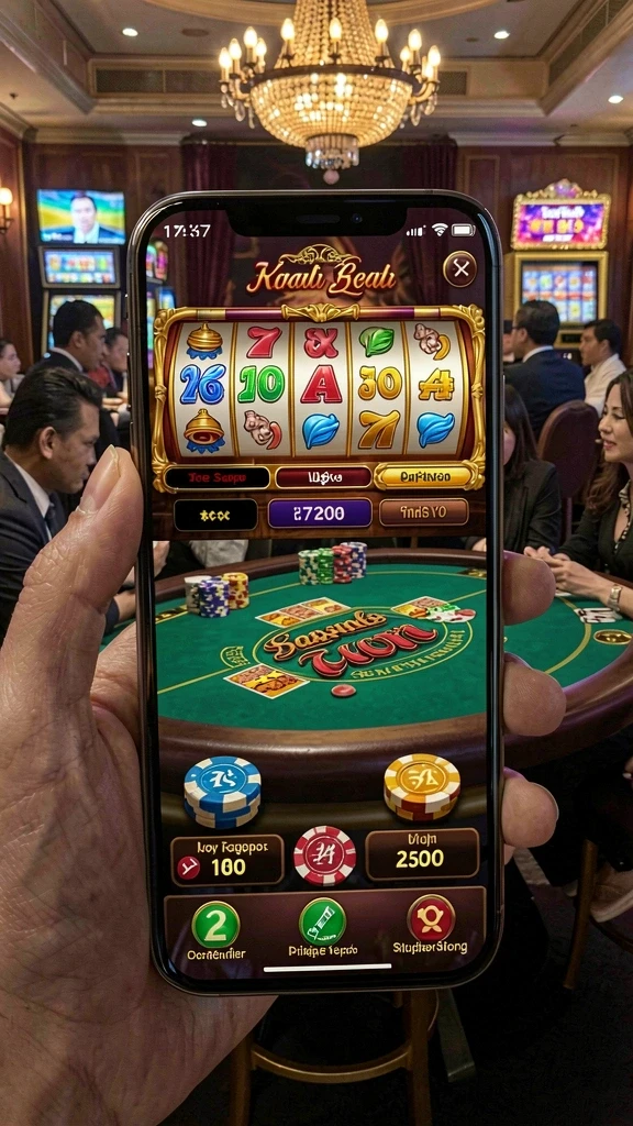 Gambaran permainan slot yang mengasyikkan.
