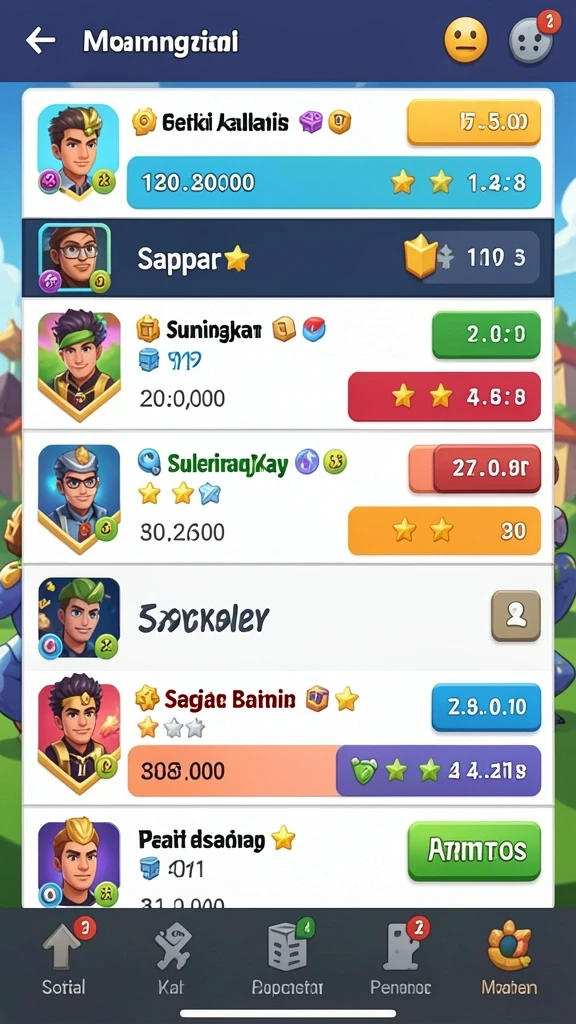 Level yang penuh dengan tantangan seru.