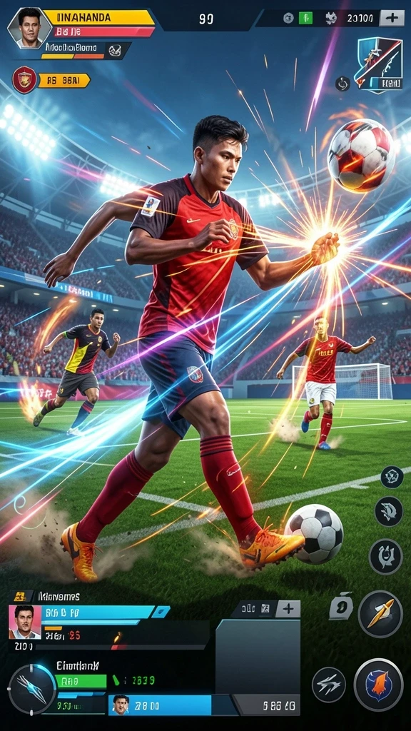 Mode multiplayer yang seru dan kompetitif.