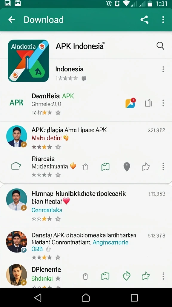 Tampilan antarmuka yang user-friendly.