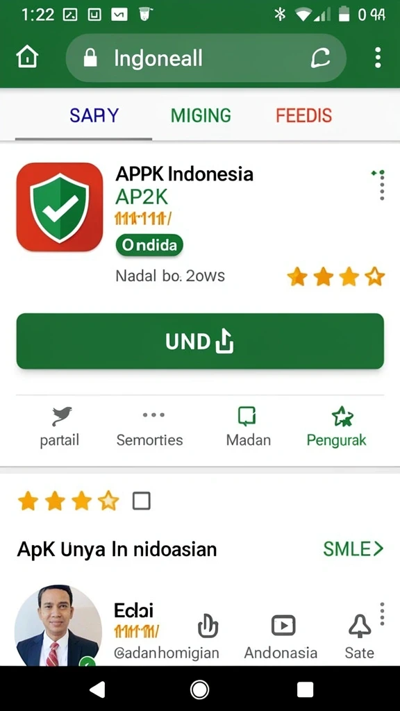 Menampilkan karakter utama dalam aksi seru.