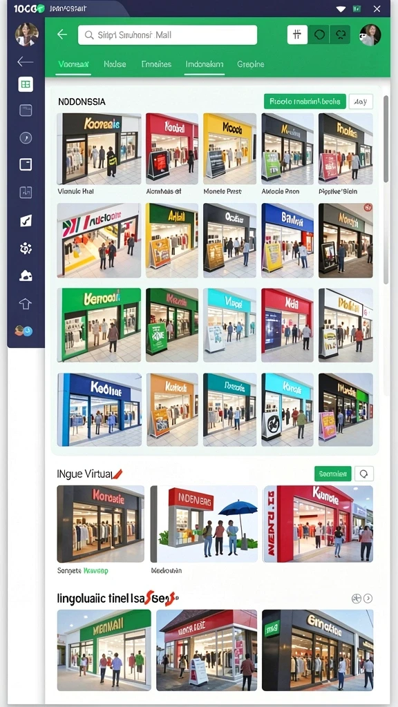Tampilan antarmuka aplikasi yang menarik dan intuitif.
