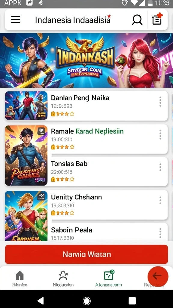 Tampilan awal HAIKUOTK dengan pilihan level yang menarik.