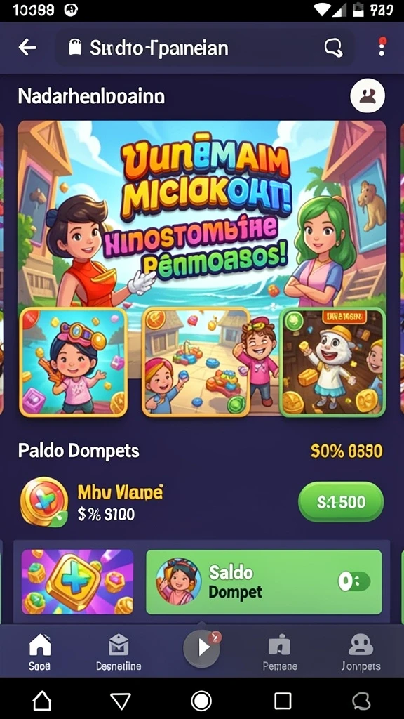 Tampilan menarik dan user-friendly dari aplikasi.