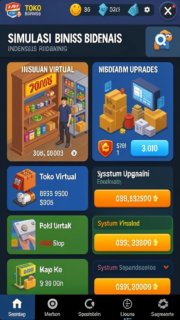Tampilan antarmuka yang menarik dan mudah digunakan.