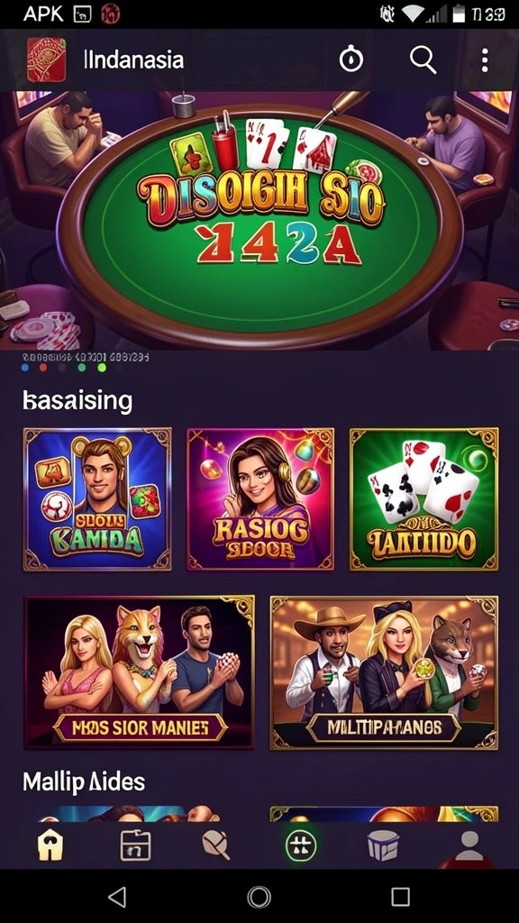 Tampilan awal KKSLOT777 yang menarik dan dinamis.