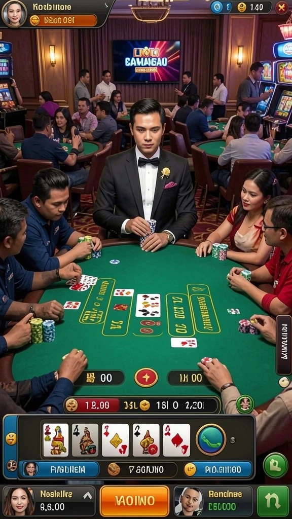 Screenshot menunjukkan variasi permainan slot terbaru.