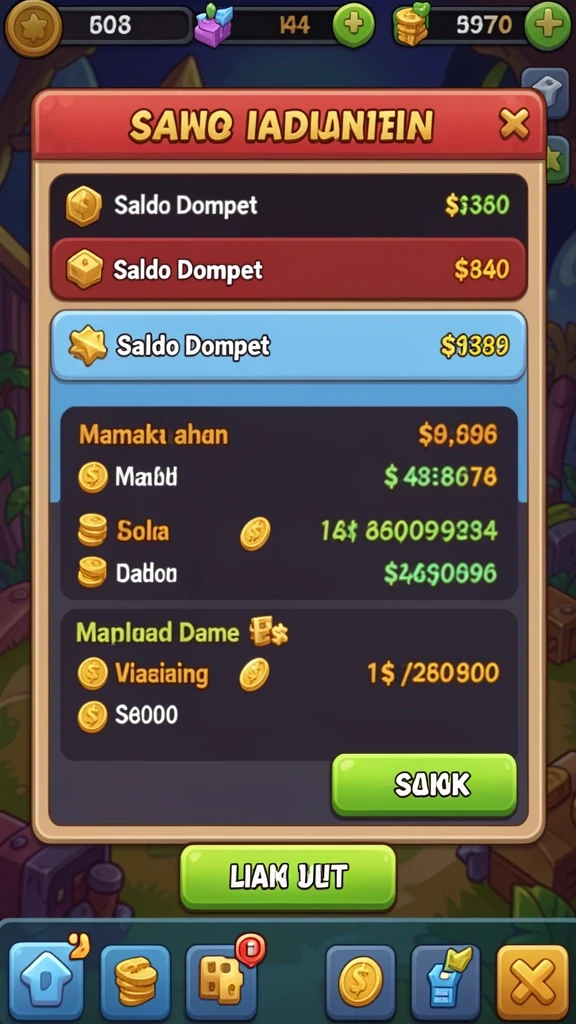 Tampilan antarmuka yang intuitif dan menarik.