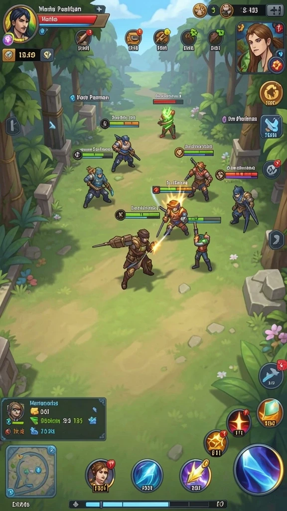 Mode multiplayer yang seru dan kompetitif.