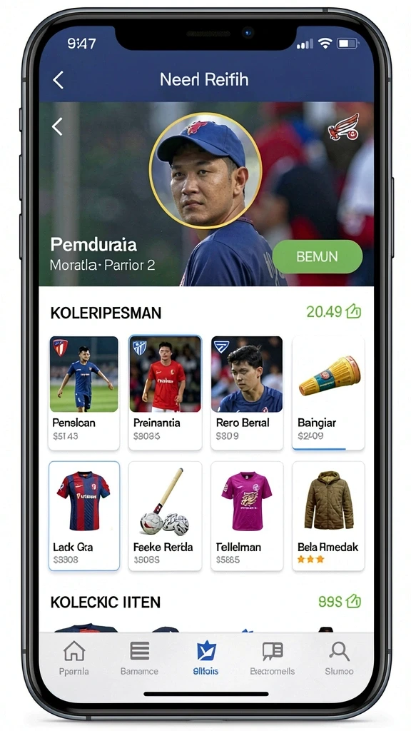 Banyak karakter unik untuk dipilih.