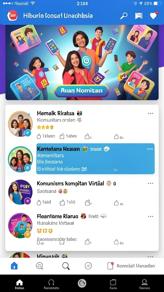 Screenshot menampilkan karakter utama dengan latar belakang yang menawan.