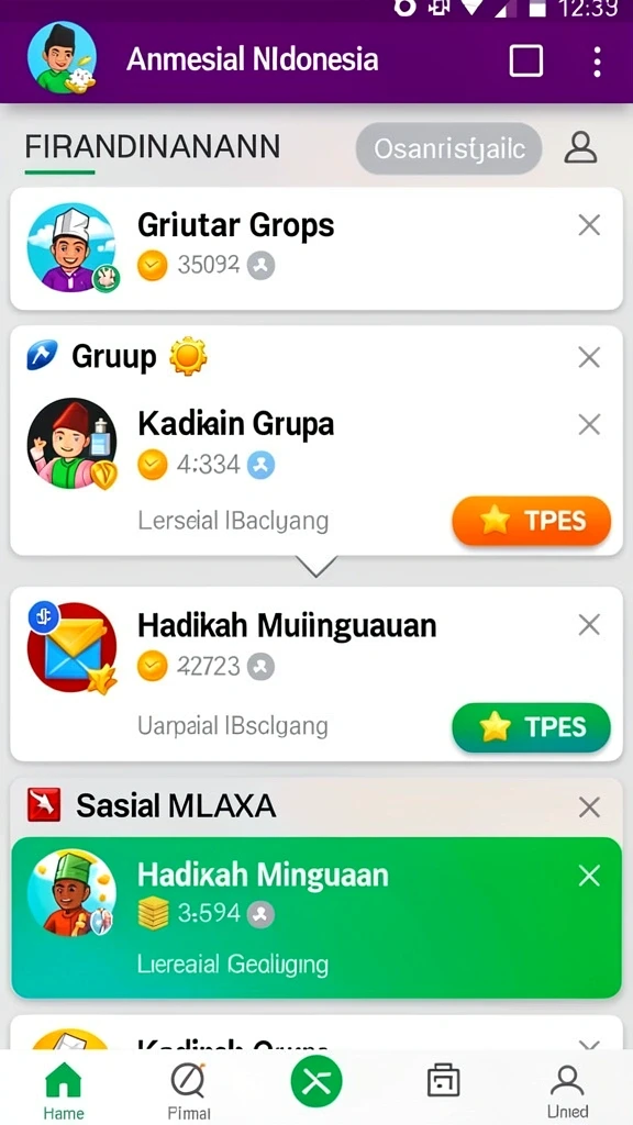 Tampilan antarmuka yang menarik dan mudah digunakan.