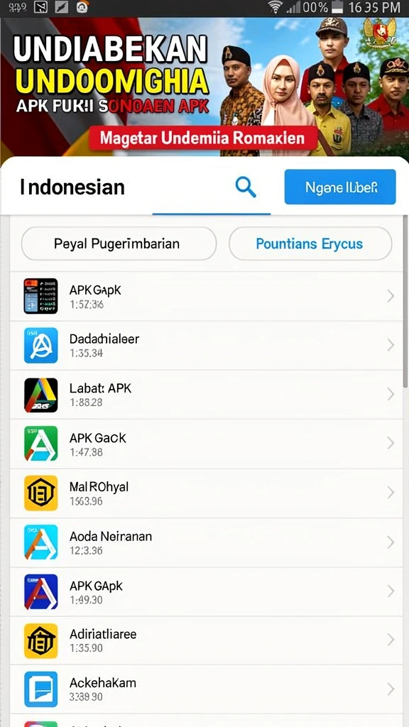 Tangkapan layar leaderboard menunjukkan pemain terbaik.