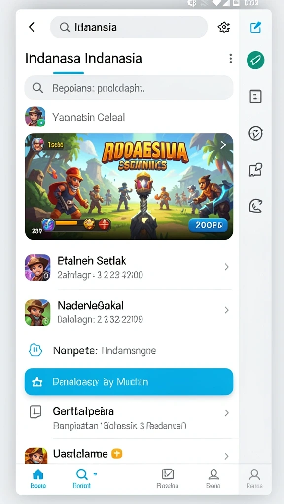 Tampilan antarmuka yang menarik dan user-friendly.