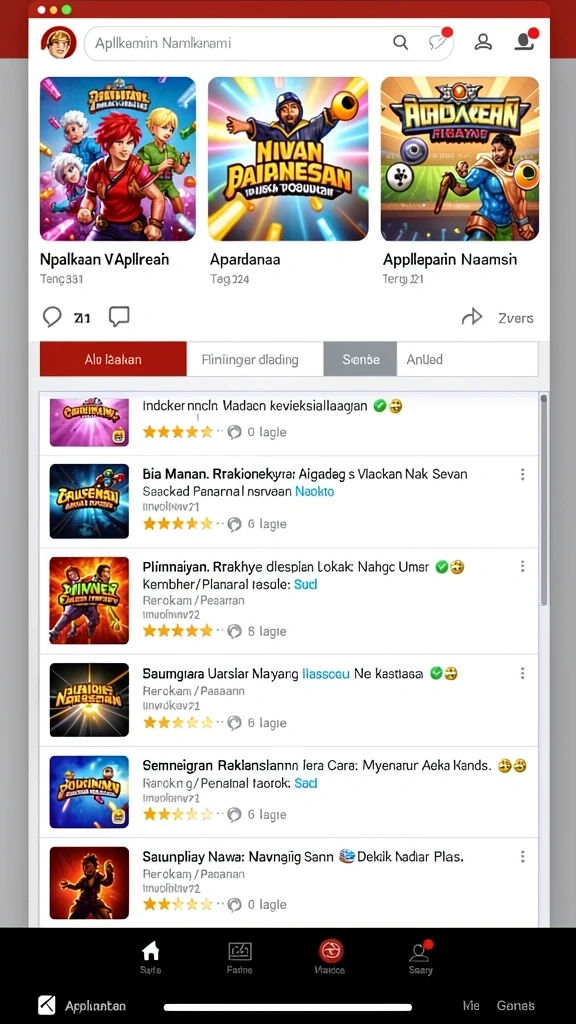 Karakter dengan desain unik dan kemampuan berbeda.