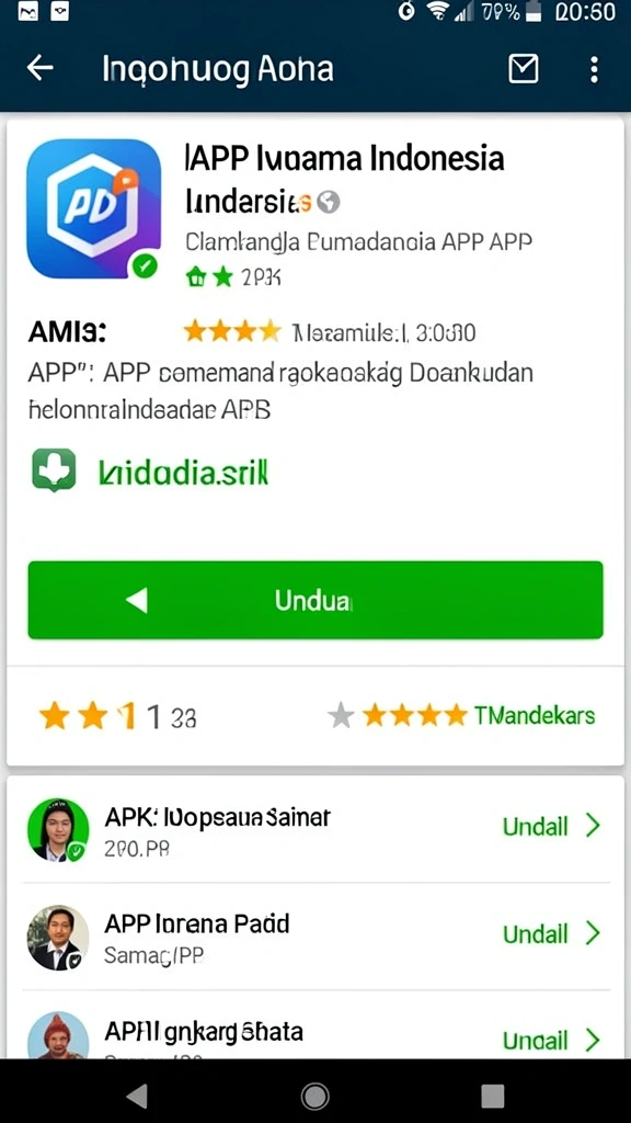 Tampilan awal game RP55 yang menarik.