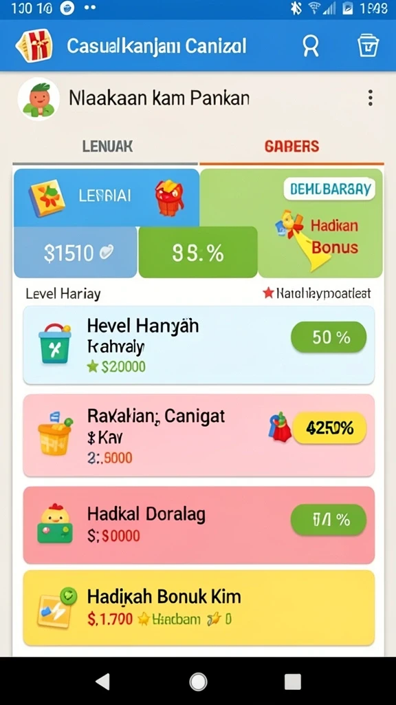 Karakter-karakter unik siap mengantarkan petualangan.
