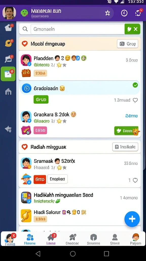 Beragam mode permainan seru untuk dipilih.