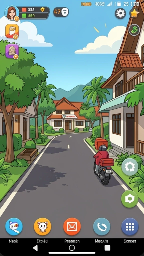 Grafis yang memukau dan karakter menarik.