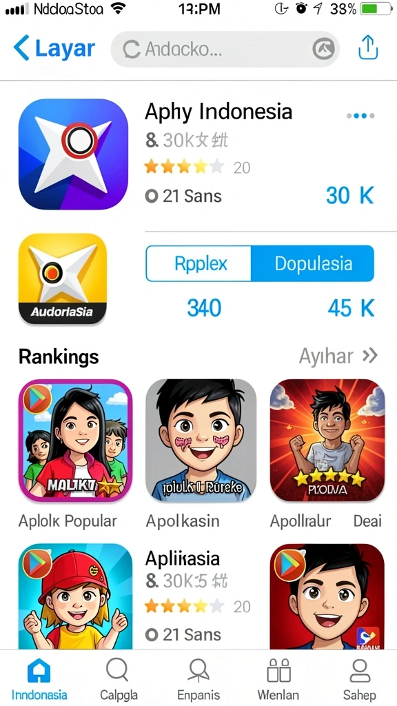 Tampilan grafis yang memukau dan animasi halus.