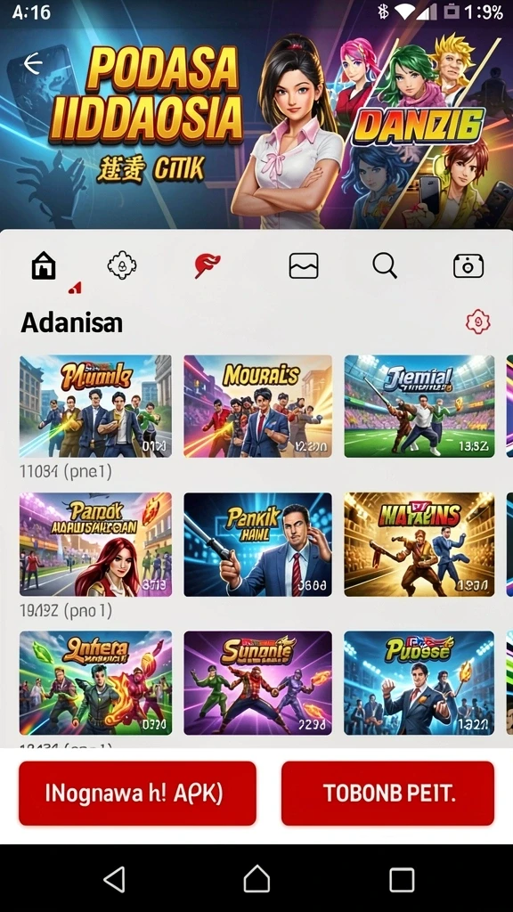 Tampilan antarmuka yang menarik dan mudah digunakan.