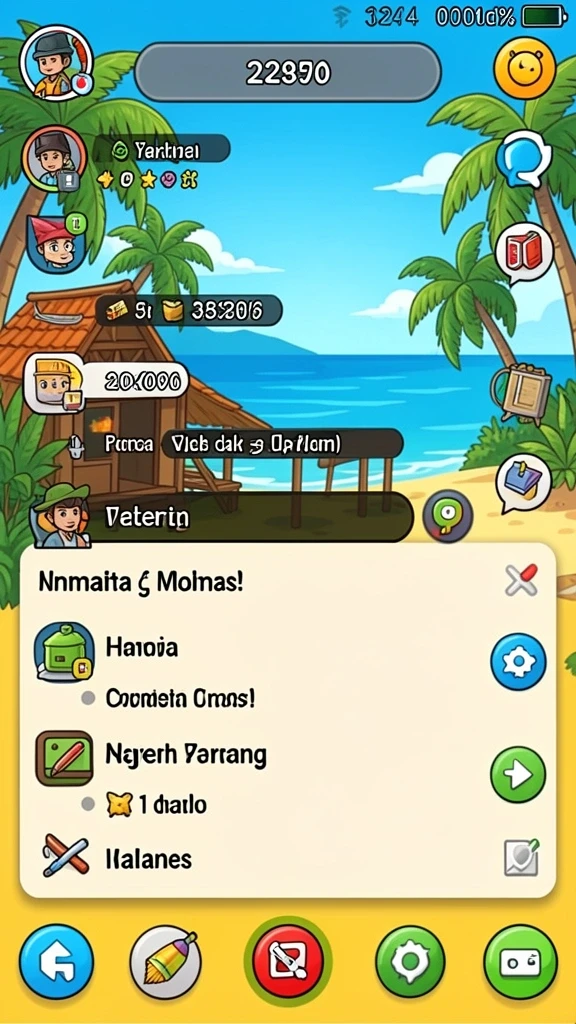Mode multiplayer yang menyenangkan untuk dimainkan bersama teman.