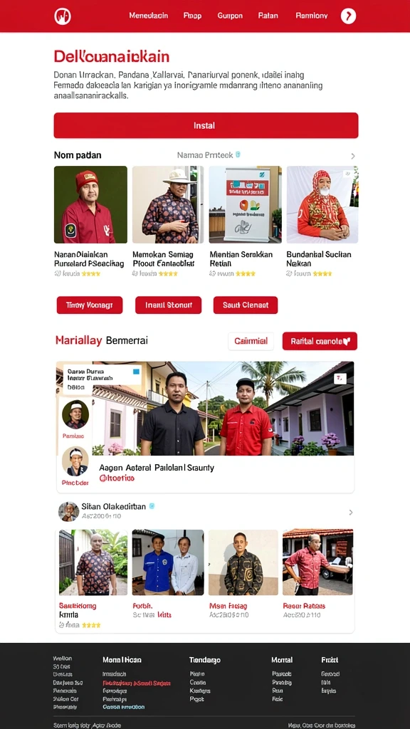 Antarmuka pengguna yang ramah dan mudah dinavigasi.