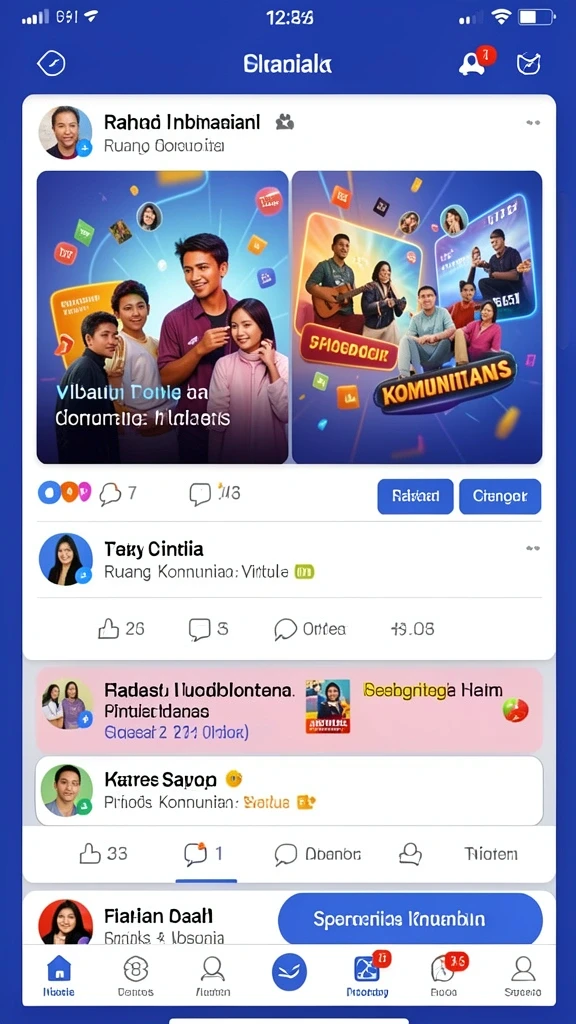 Karakter dengan kekuatan unik siap untuk bertarung.